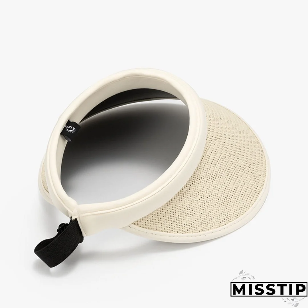 Solid Adjustable Weave Visor