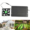 12V 10W Solar Exhaust Fan IP65 Waterproof Solar Panel Powered Fan Air Extractor