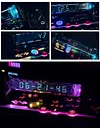 Original IV18 fluorescent tube clock art creative technology sense ornaments table set simulated Nixie tube cyberpunk