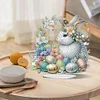 DIY Easter Rabbit Egg Diamond Painting Acrylic Desktop Decor