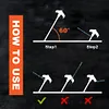8Pcs Screw-in Tent Stakes with Hex Socket Heavy Duty Pegs for Outdoor Camping