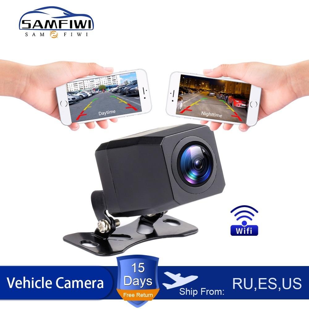Wireless Car Rear View WIFI Reversing Dash Cam HD Night Vision for iPhone & Android
