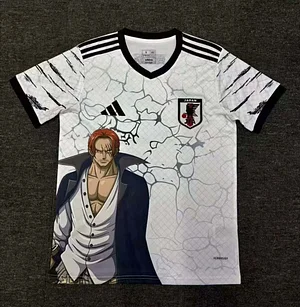 2025 Japan Special Edition One Piece Red head Shanks Football Shirt 1:1 Thai Quality