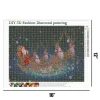 Santa Claus Giving Gifts  | Full Round Diamond Painting KitsChristmas