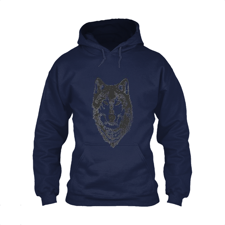 Timber Wolf Dog, Wolf Classic Hoodie