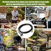 Propane Adapter Hose LP Tank 1lb To 5-20lb Converter for QCC1 Type1 Gas Grill