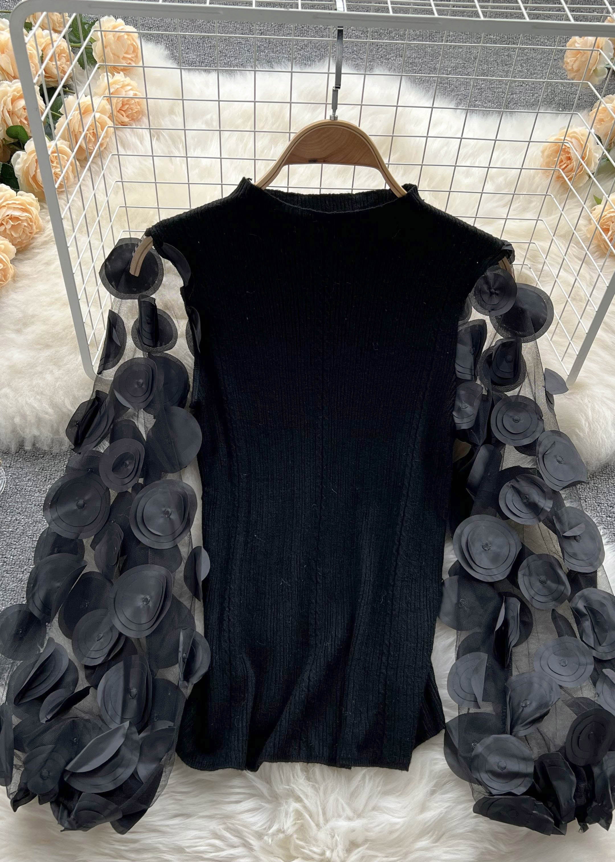French o neck patchwork Cotton clothes Women Shirts black Dresses