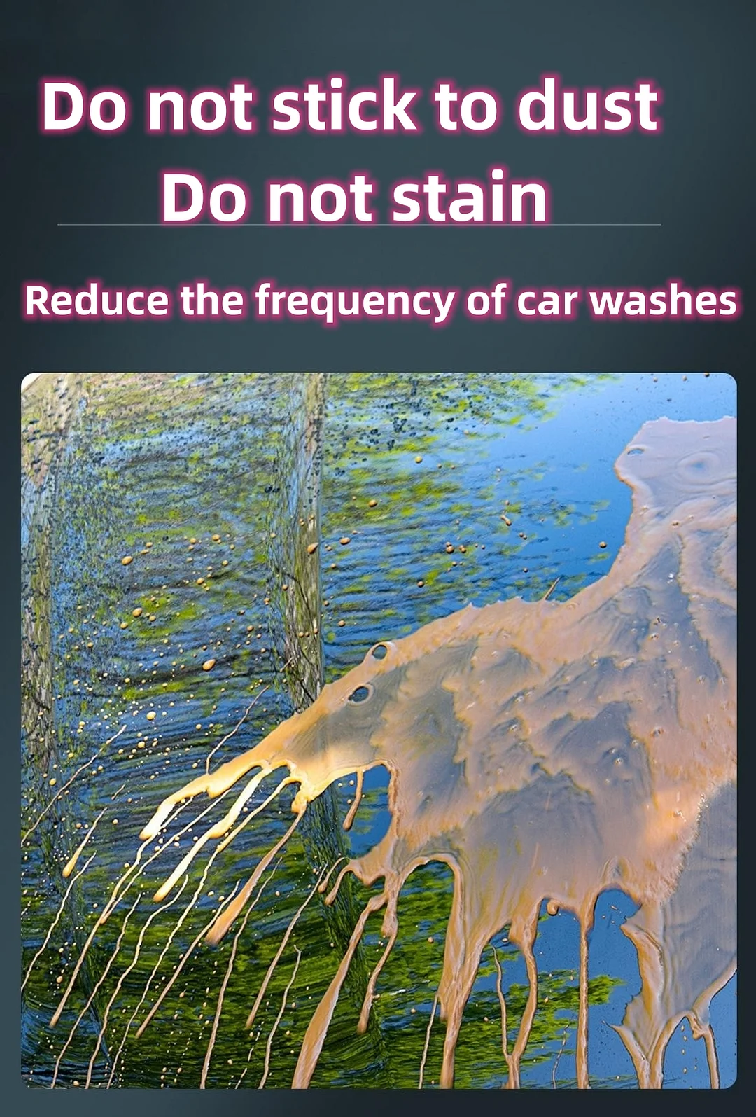 Car body nano-spray coating wax decontamination glazing maintenance waxing