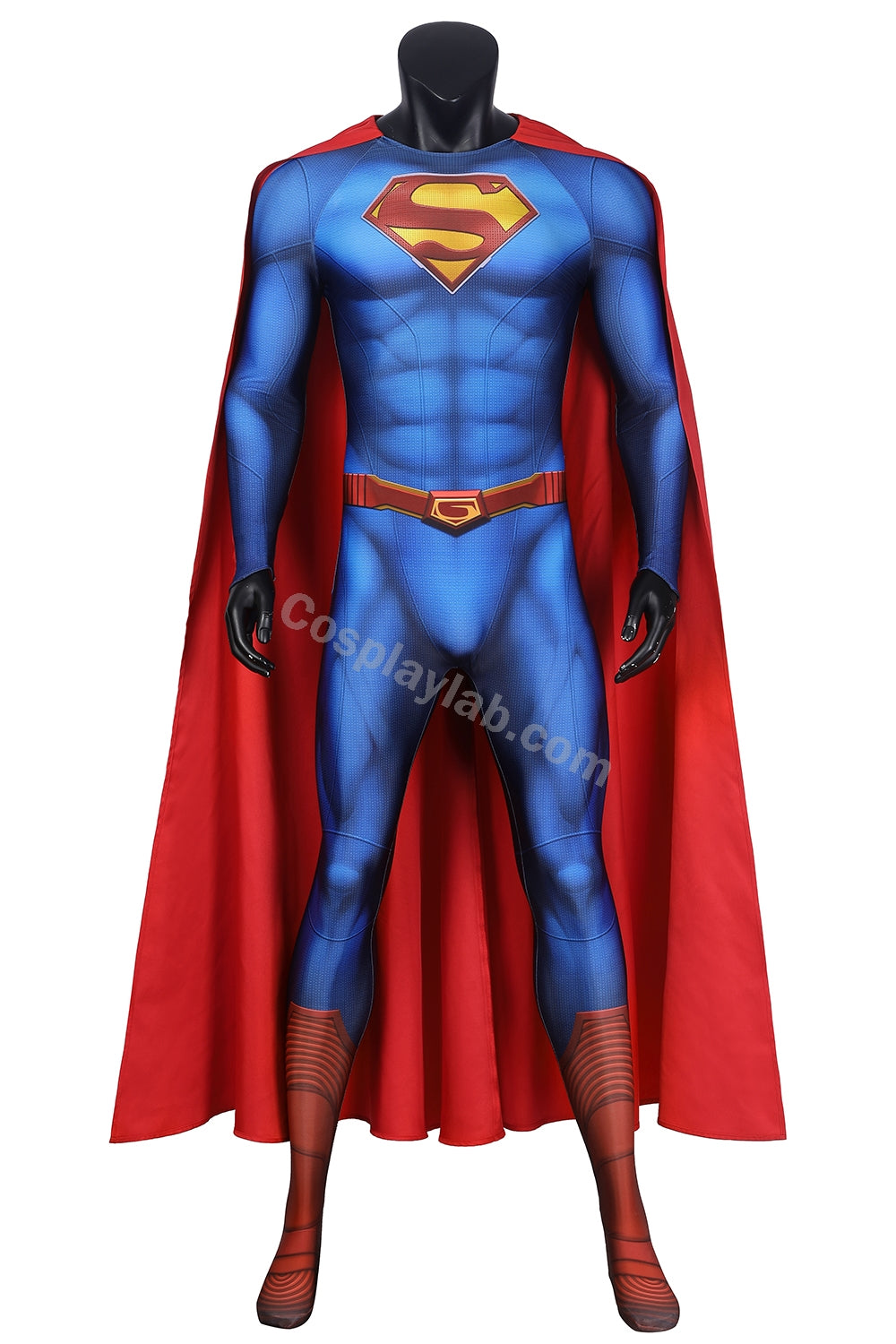 Superman Cosplay Suit Superman & Lois Clark Kent Costume Jumpsuit By CosplayLab