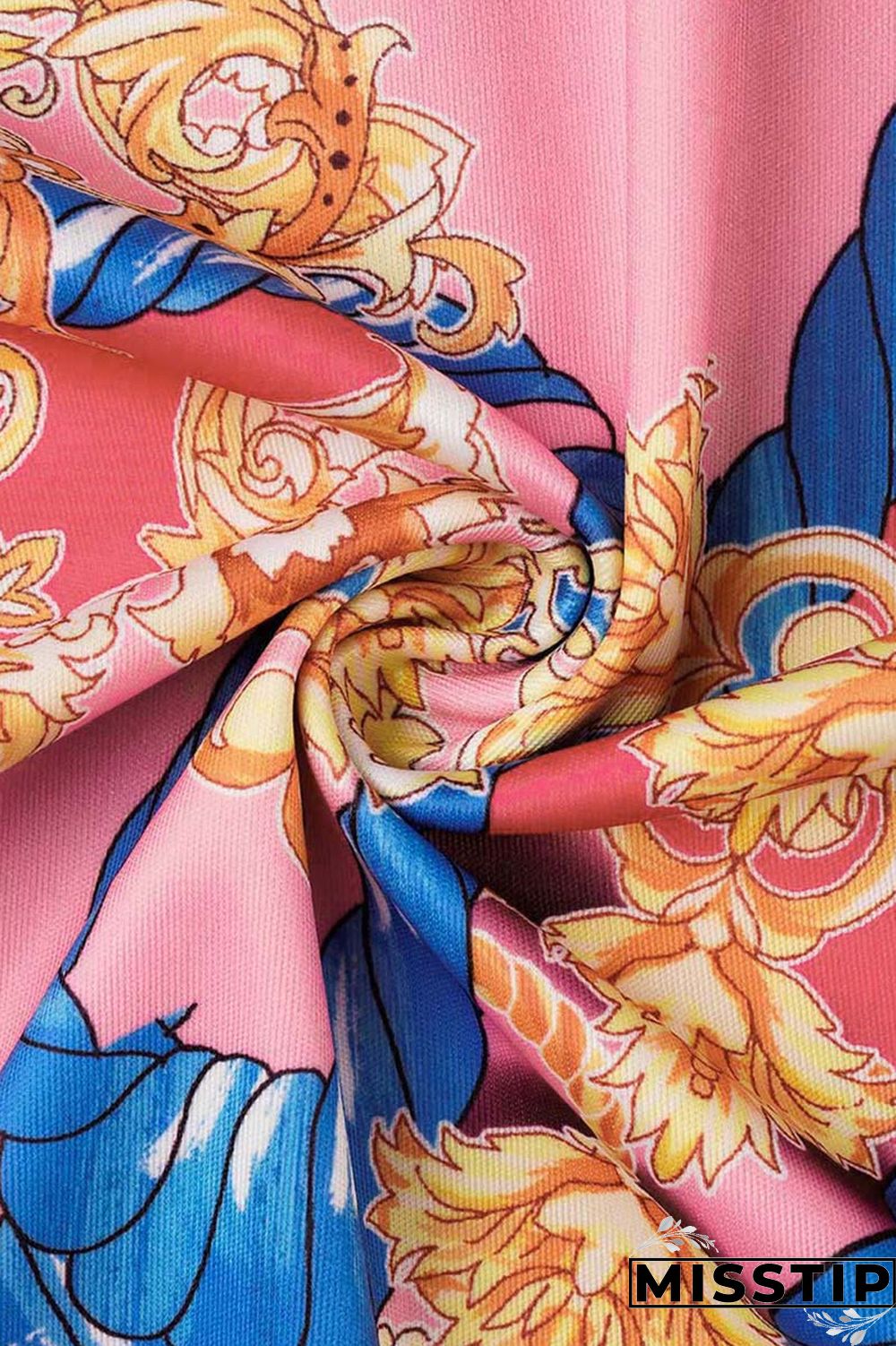 Pink Casual Print Solid Patchwork Sleeveless Dress Dresses