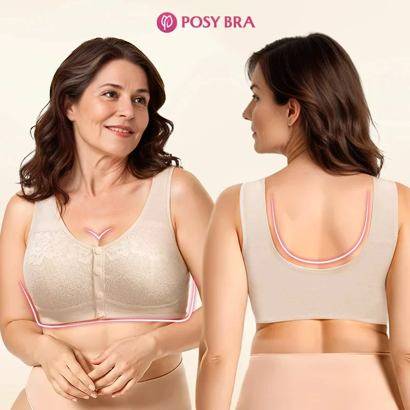 Posy Bra - 80% OFF - Magic Comfort Front Closure Shaping Bra for Seniors