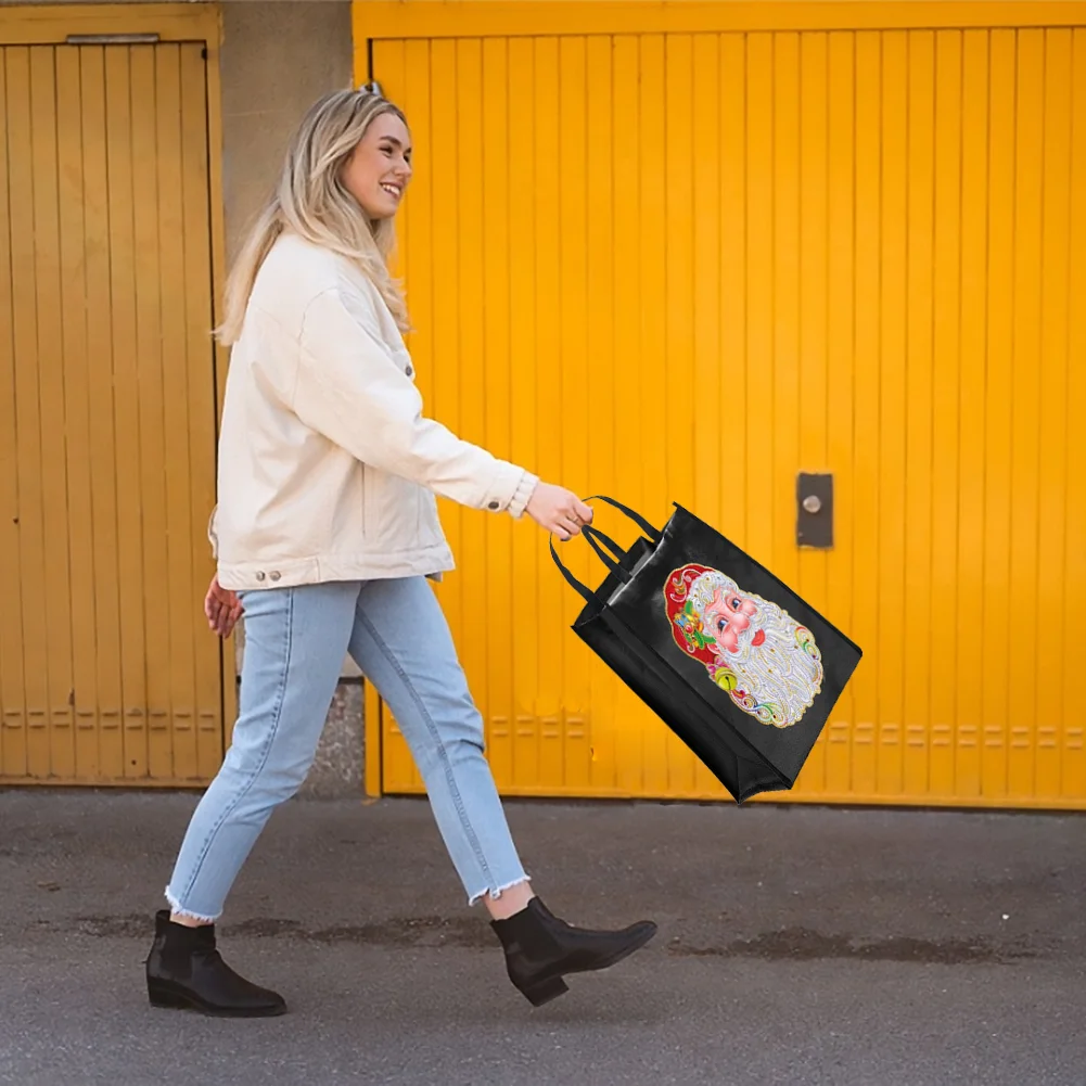 DIY Diamond Painting Eco-Friendly Bag - Santa Claus