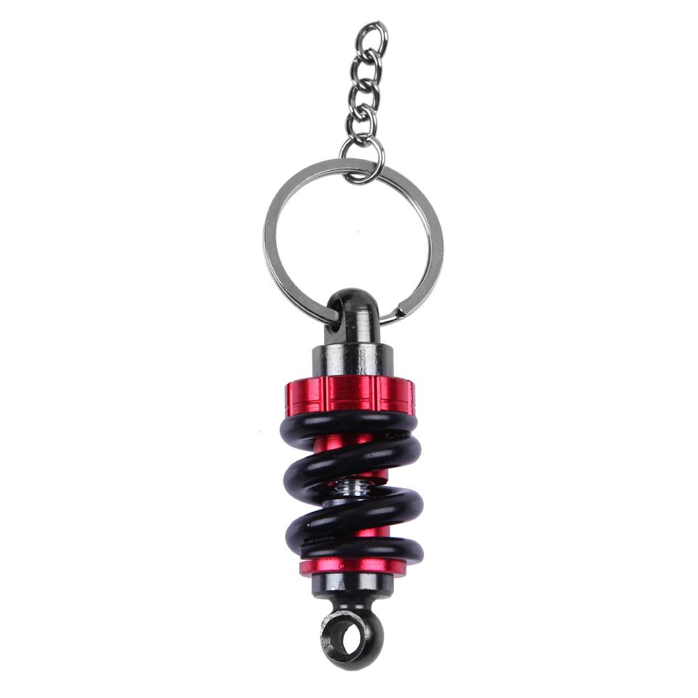 

Universal Shock Absorber Shaped Metal Key Chain Gift Motorcycle Decor (1), Black, 501 Original