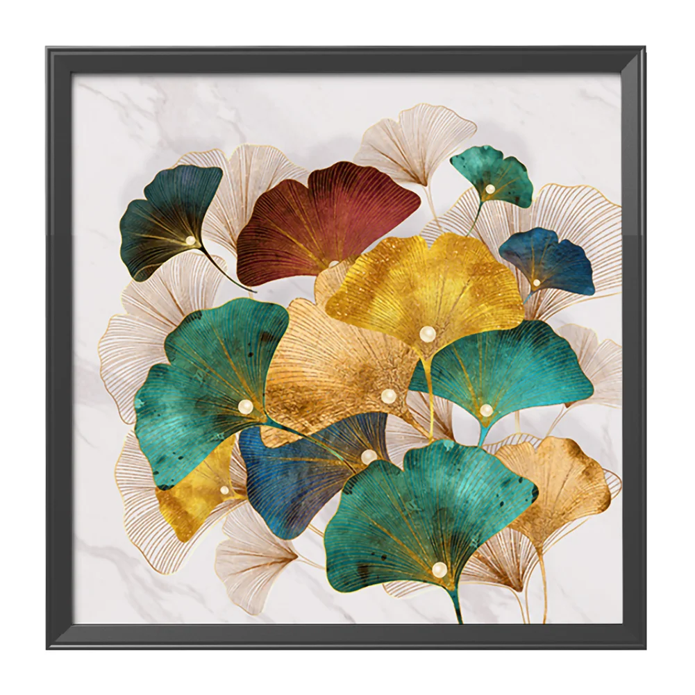 11ct Stamped Cross Stitch - Ginkgo Leaf(50*50cm)