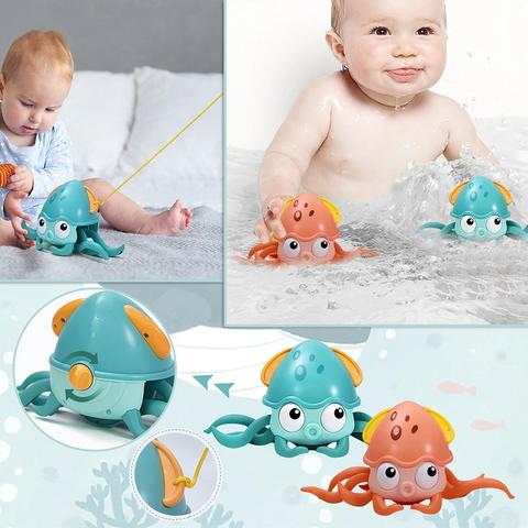 Octopus Clockwork Bath Toy