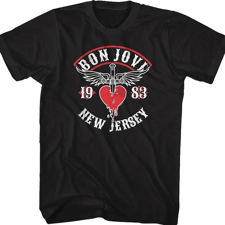 New Jersey 1983 Bon Jovi T-Shirt