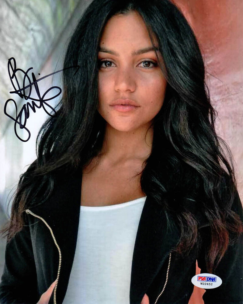 Bianca Santos SIGNED 8x10 Photo Poster painting Lexi The Fosters Channing PSA/DNA AUTOGRAPHED