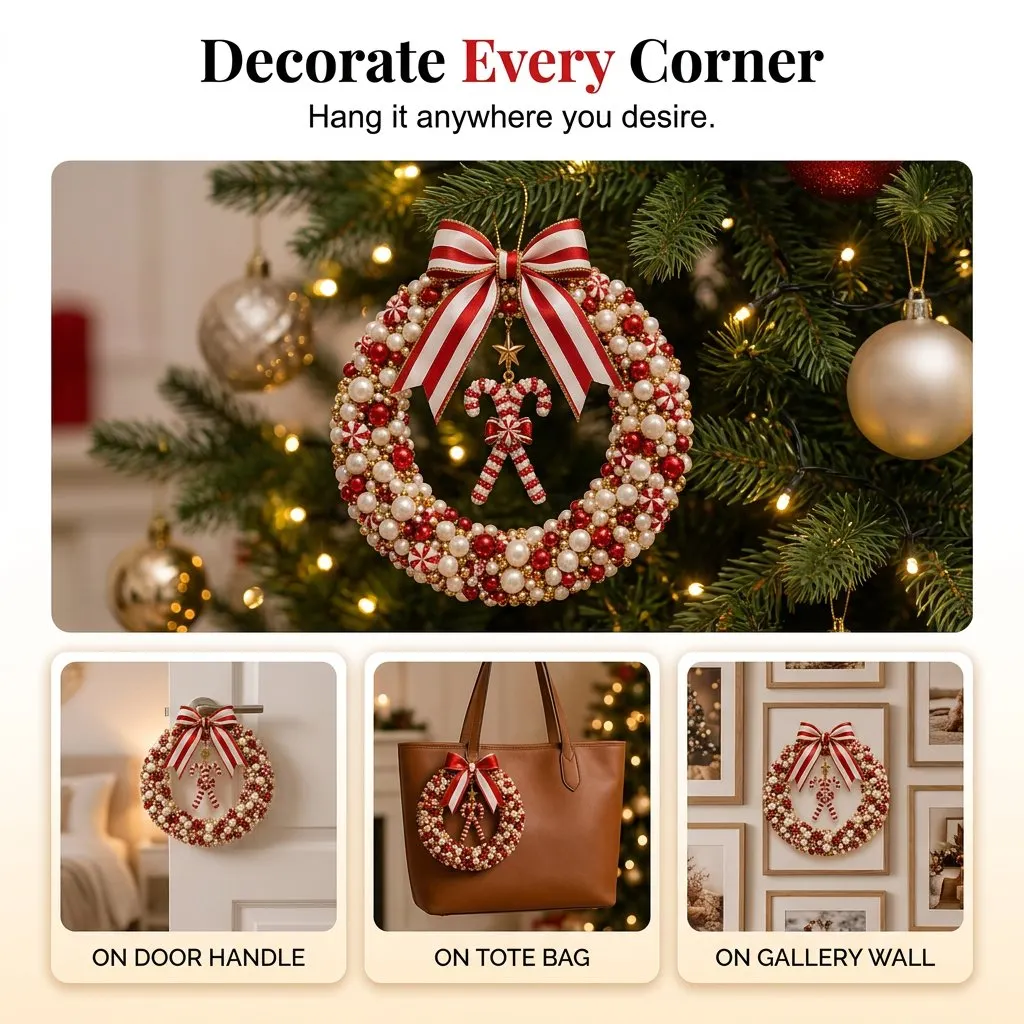 Mini wreath display ideas
