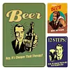 (Multi Style)Man Likes Beer - Vintage Metal Signs - 20*30cm
