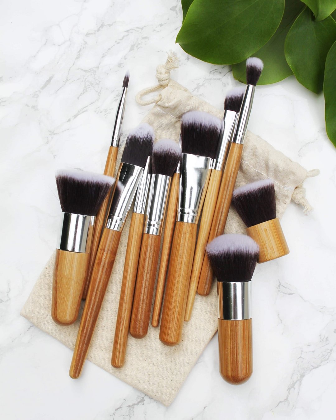 The Bamboo Professional 11pcs Makeup Brush Set