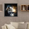 Diamond Painting-DIY Full Round Drill Wolf(40*40CM)