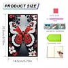 Schmetterling - 5d diy Handwerk Notebook