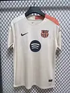 Joyfball 2025/2026 Barcelona Special Edition Beige Football Shirt 1:1 Thai Quality