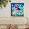 Diamond Painting -DIY Round Drill Enchanted Forest Tiana(40x40cm)