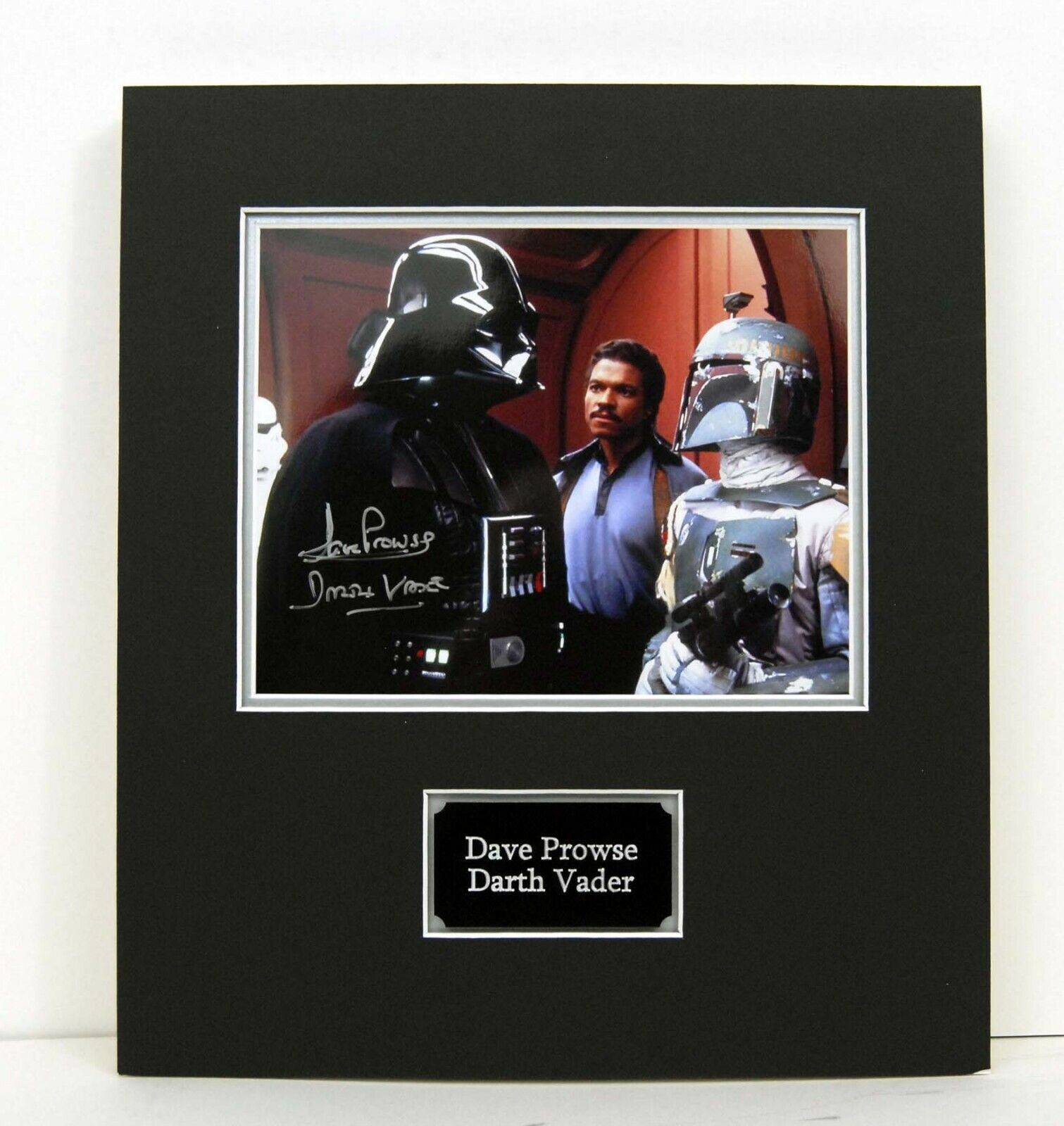 RARE Dave PROWSE Darth Vader Star WARS Signed & Mounted 10x8 Photo Poster painting AFTAL RD COA