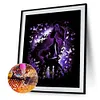 Diamond Painting -DIY Full Square Drill Corpse Bride Emily Silhouette
