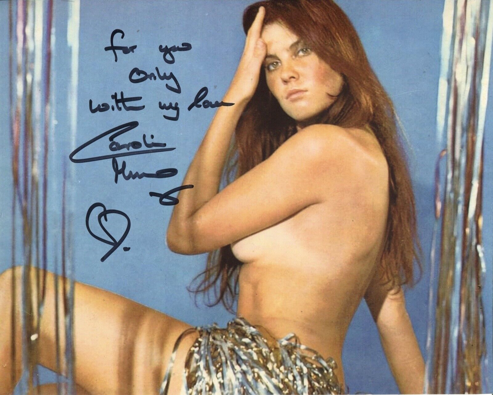 007 Bond girl CAROLINE MUNRO signed sexy Photo Poster painting NEW! - UACC DEALER