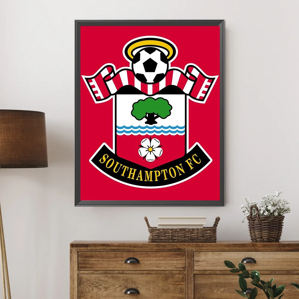 Partial AB Diamond Painting - Full Round Drill - Southampton F.C.(Canvas|45*55cm)
