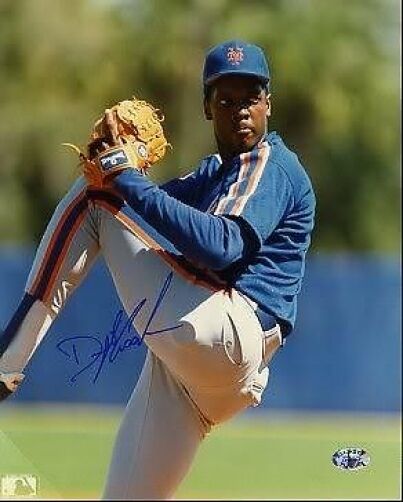 Dwight Gooden Signed 8x10 Photo Poster painting Sop Cert Jsa Autograph Authentic