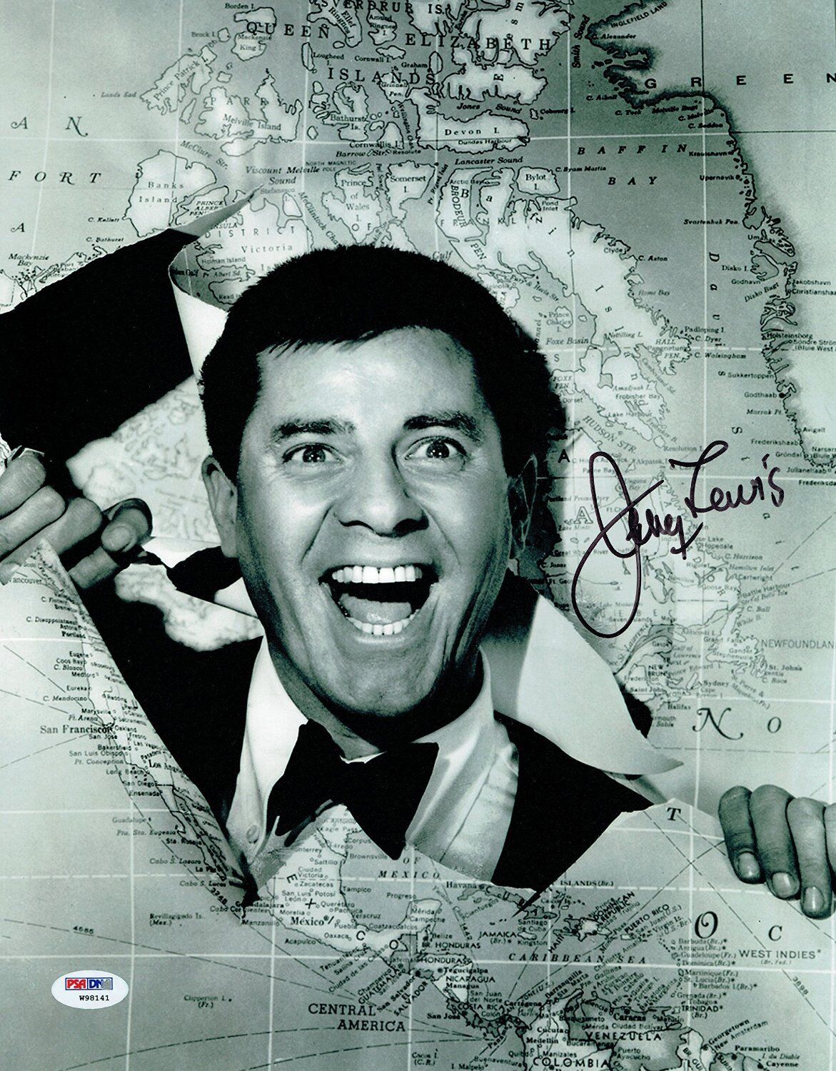 Jerry Lewis Signed Authentic Autographed 11x14 Photo Poster painting PSA/DNA #W98141