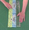 Ruler Non-Slip 90° Degree Double Strip