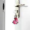 Rabbit Beaded Counted Cross Stitch Ornament Kit Cross Stitch Bead Keychain (B)