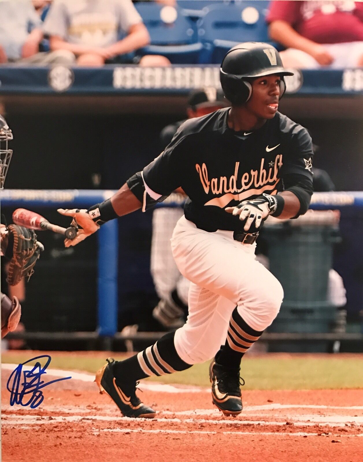 Alonso Jones Signed Autographed Vanderbilt Commodores 8x10 Photo Poster painting Top 10 Pick