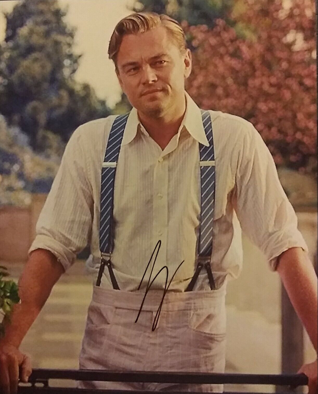 Leonardo DiCaprio signed 8x10