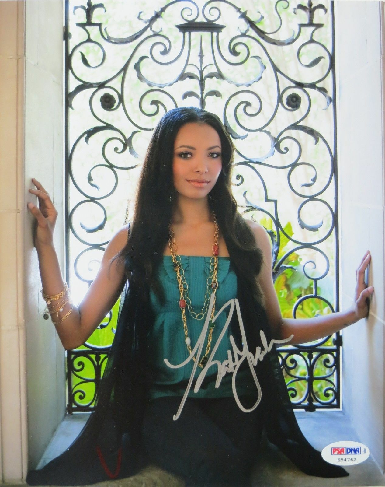 Kat Graham Signed Vampire Diaries Authentic 8x10 Photo Poster painting (PSA/DNA) #S54762