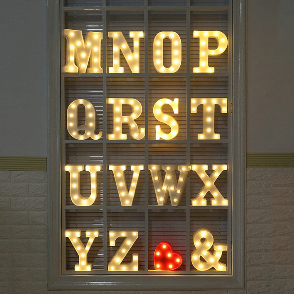 

Happy Birthday LED Decorative Lights for Christmas Wedding Decor, ＆, 501 Original