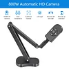 4K USB Document Camera, 8MP Webcam & Visualiser for A3 Size with Dual Microphones, 3-Level LED Light, Image Invert, Foldable for Live Demo, Work with Windows, macOS and Chrome OS