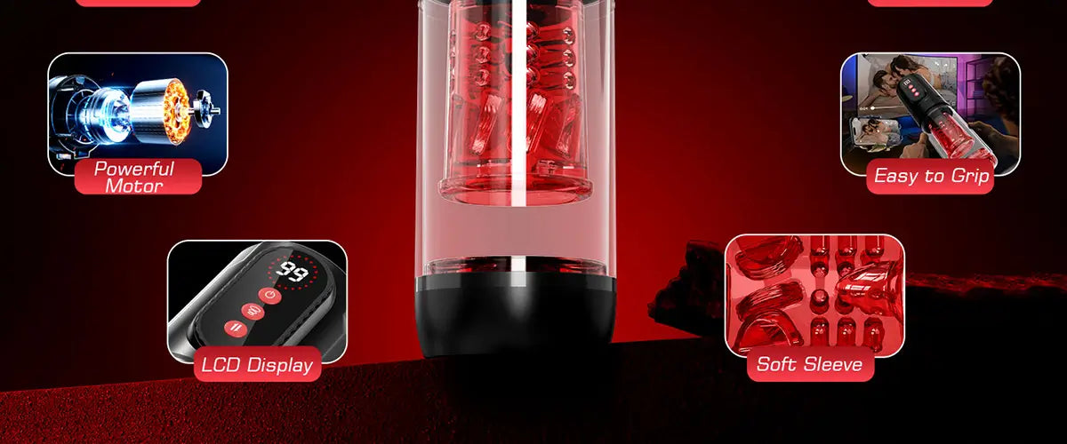 XP Telescopic Stroker Deep Motion mode detail