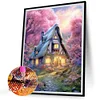 Diamond Painting -DIY Round Drill Cosy House(40x50cm)