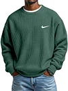 Men's Fashionable Loose-Fitting Versatile Crew Neck Sweatshirt