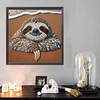 Diamond Painting -DIY Round Drill Stone Art Sloth(40x40cm)