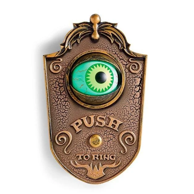 Musedesire Halloween One-Eyed Doorbell