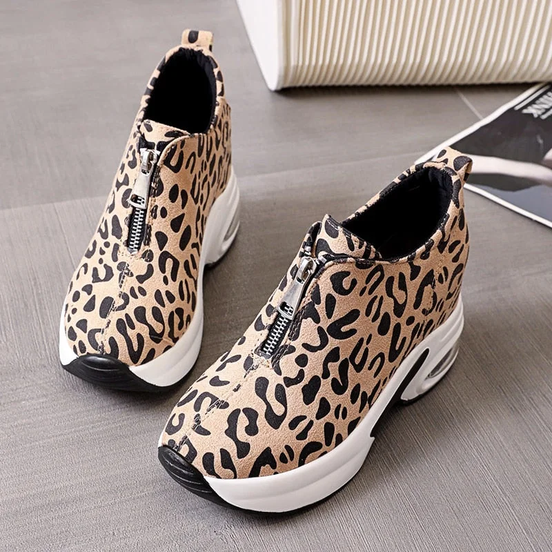 Women's Sneakers with Platform Womens Shoes Casual Woman Wedge Basket 2021 Shoes Tennis Female Thick Woman's Summer Trainers