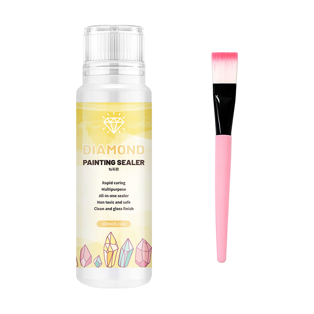 120ml Diamond Painting PVA Brightening Adhesive Sealer
