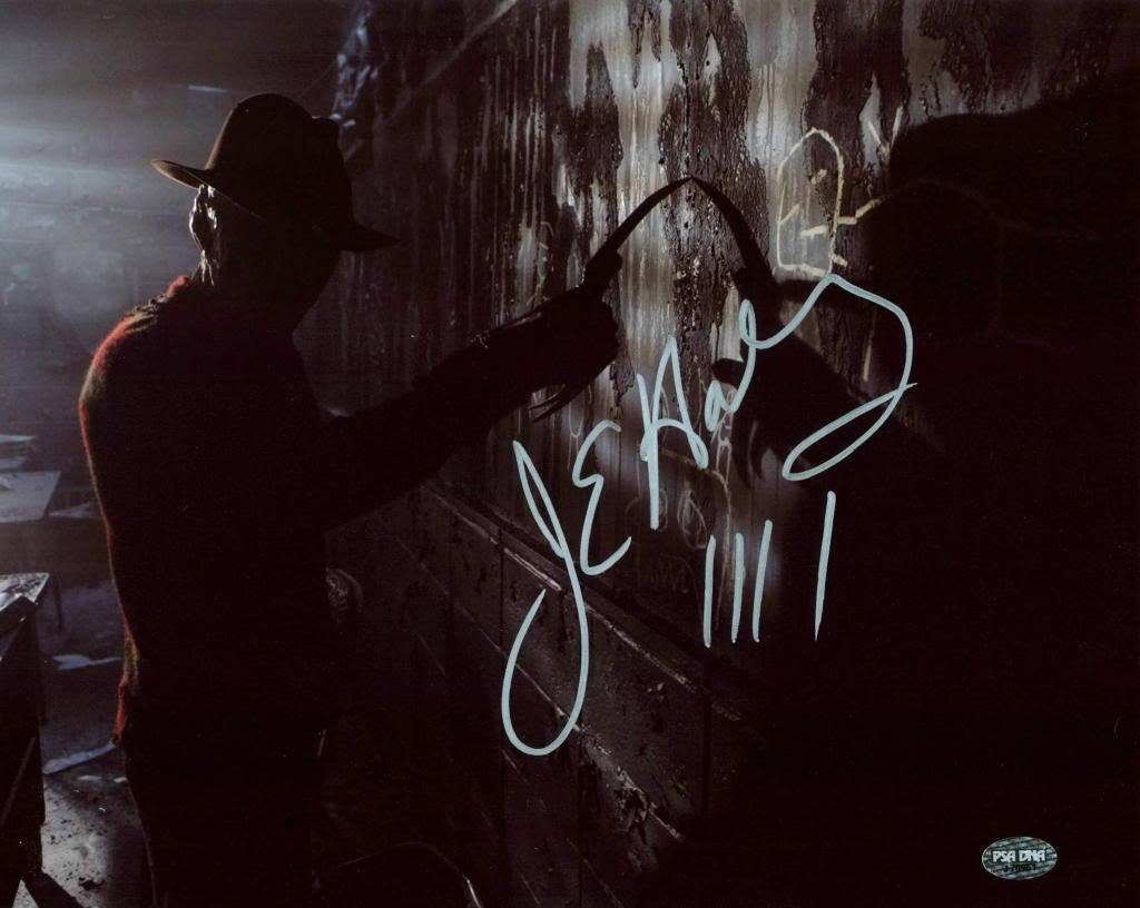 Jackie Earle Haley Freddy Krueger Signed Authentic 11X14 Photo Poster painting PSA/DNA #J70961