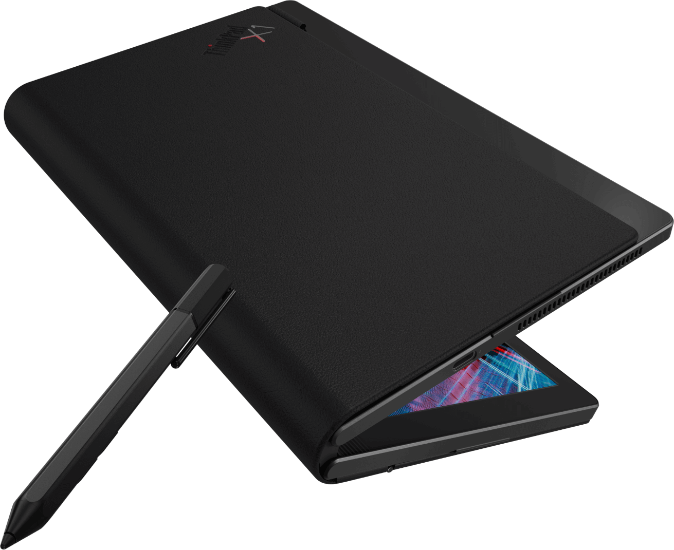 Αναδιπλούμενη πίσω όψη Lenovo Mod Pen και ThinkPad X1